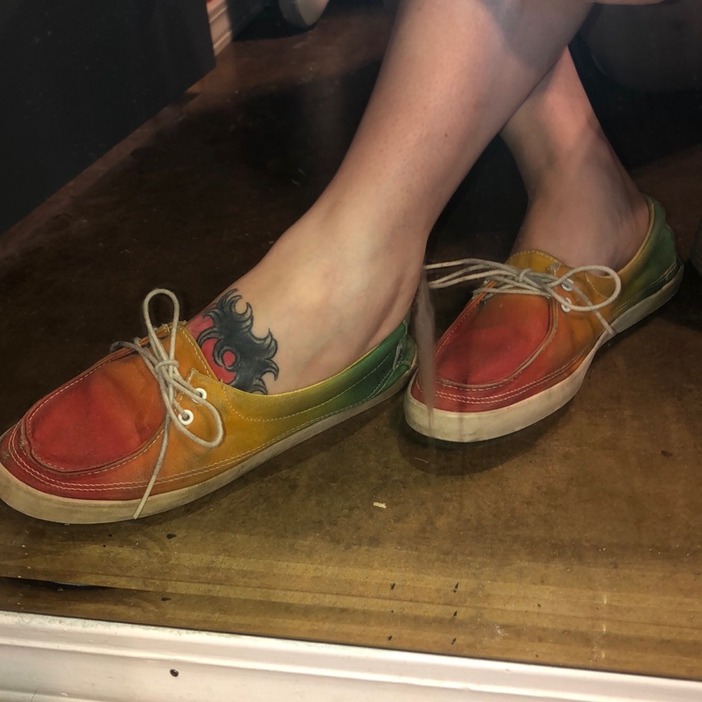 Vintage rasta bb stoner girl vans